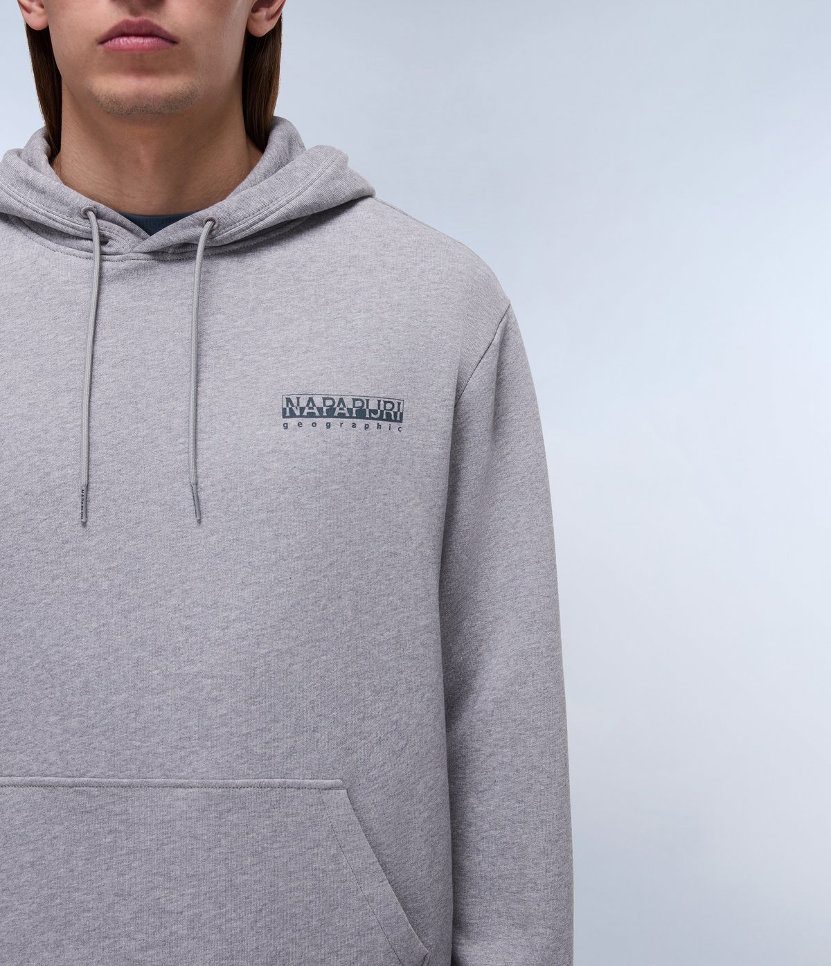 Sovana French Terry Hoodie Medium Grey Melange - 6