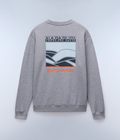 Sovana French Terry Sweatshirt Medium Grey Melange - 4