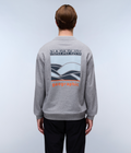 Sovana French Terry Sweatshirt Medium Grey Melange - 3