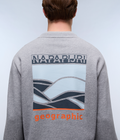 Sovana French Terry Sweatshirt Medium Grey Melange - 6