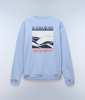 Sovana French Terry Sweatshirt Light Blue - 4