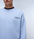Sovana French Terry Sweatshirt Light Blue - 5