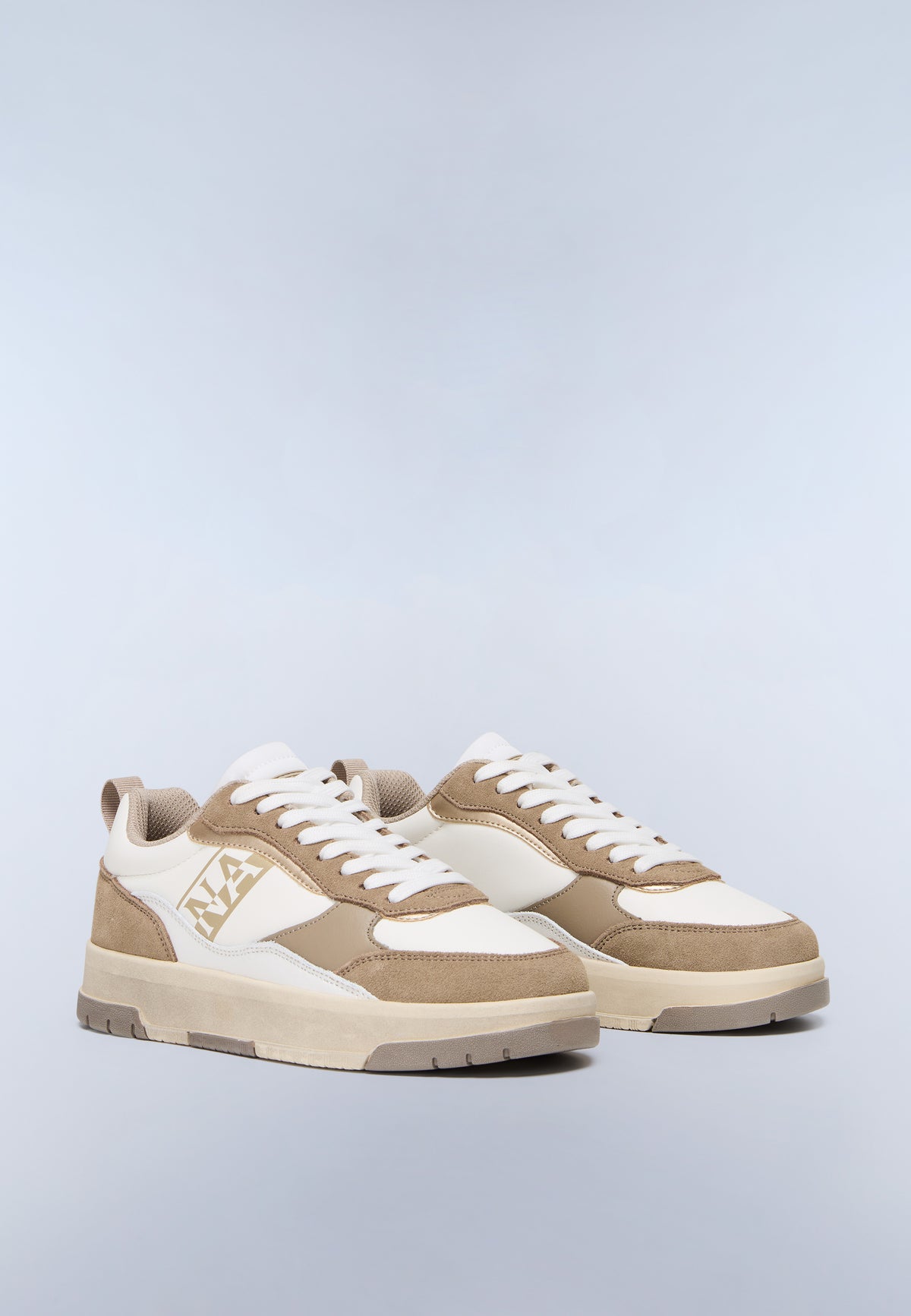 Sneaker Sand Weiss/Beige - 6