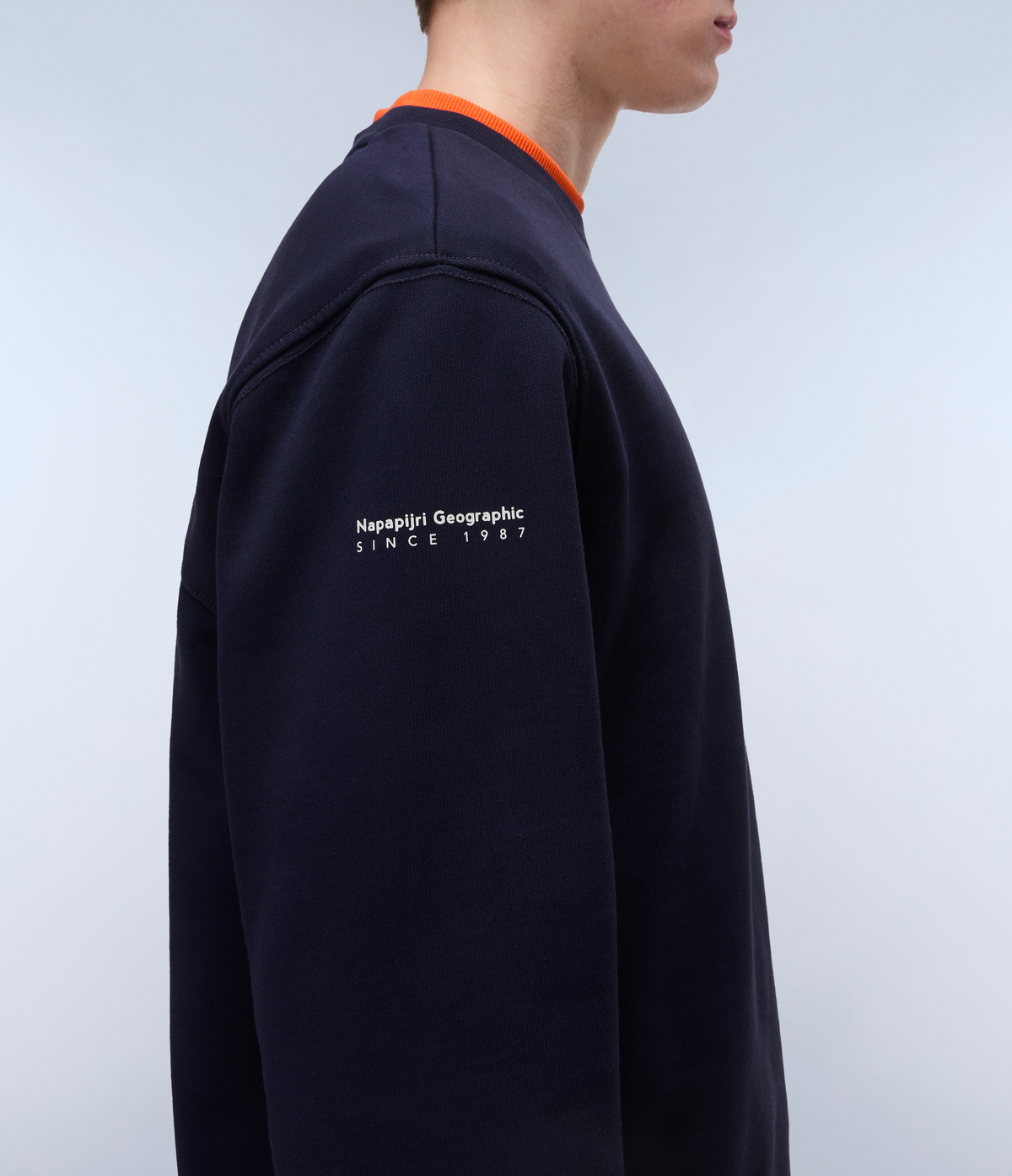 Badge French Terry SweatshirtBlack