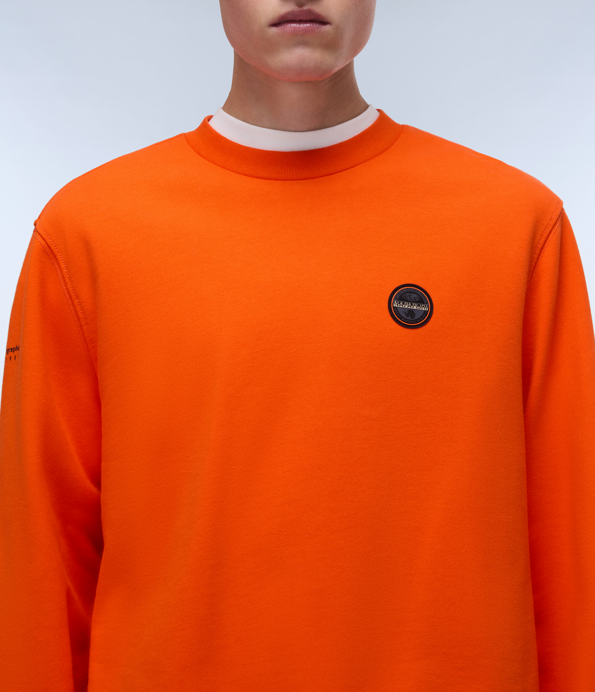 Sweat-Shirt Badge French Terry