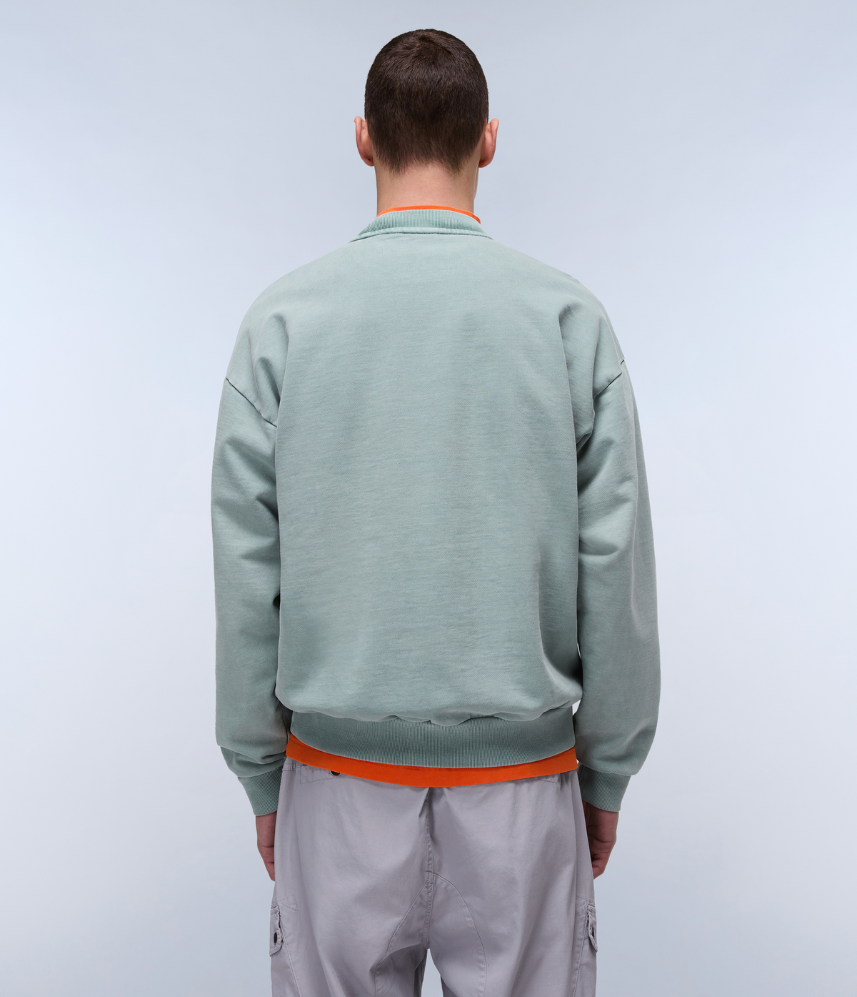 Cortona French Terry SweatshirtGreen Mil