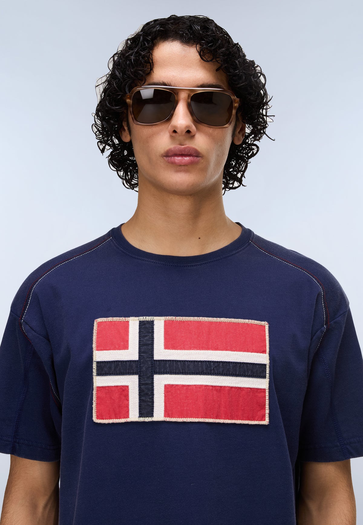 Camiseta de Manga Corta Reflect Azul Academy - 2