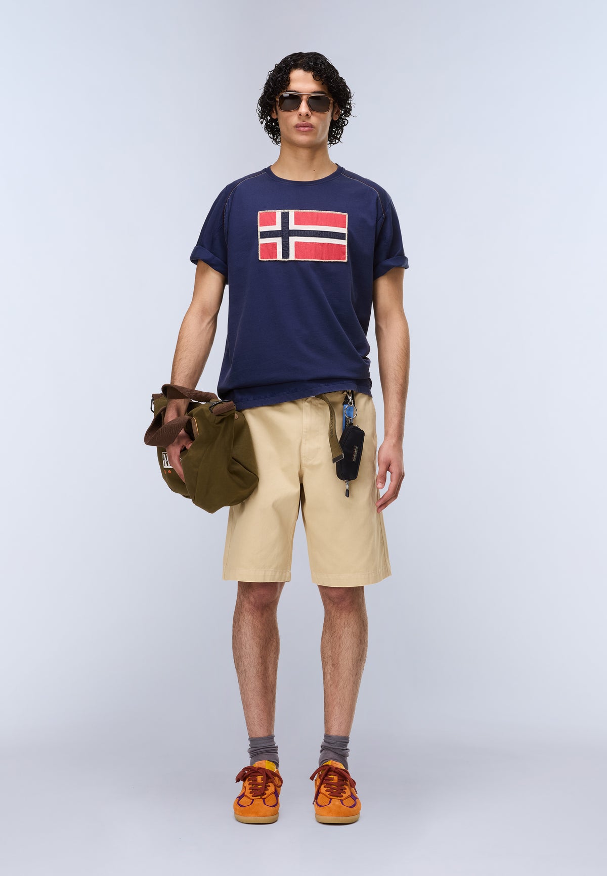 Camiseta de Manga Corta Reflect Azul Academy - 3