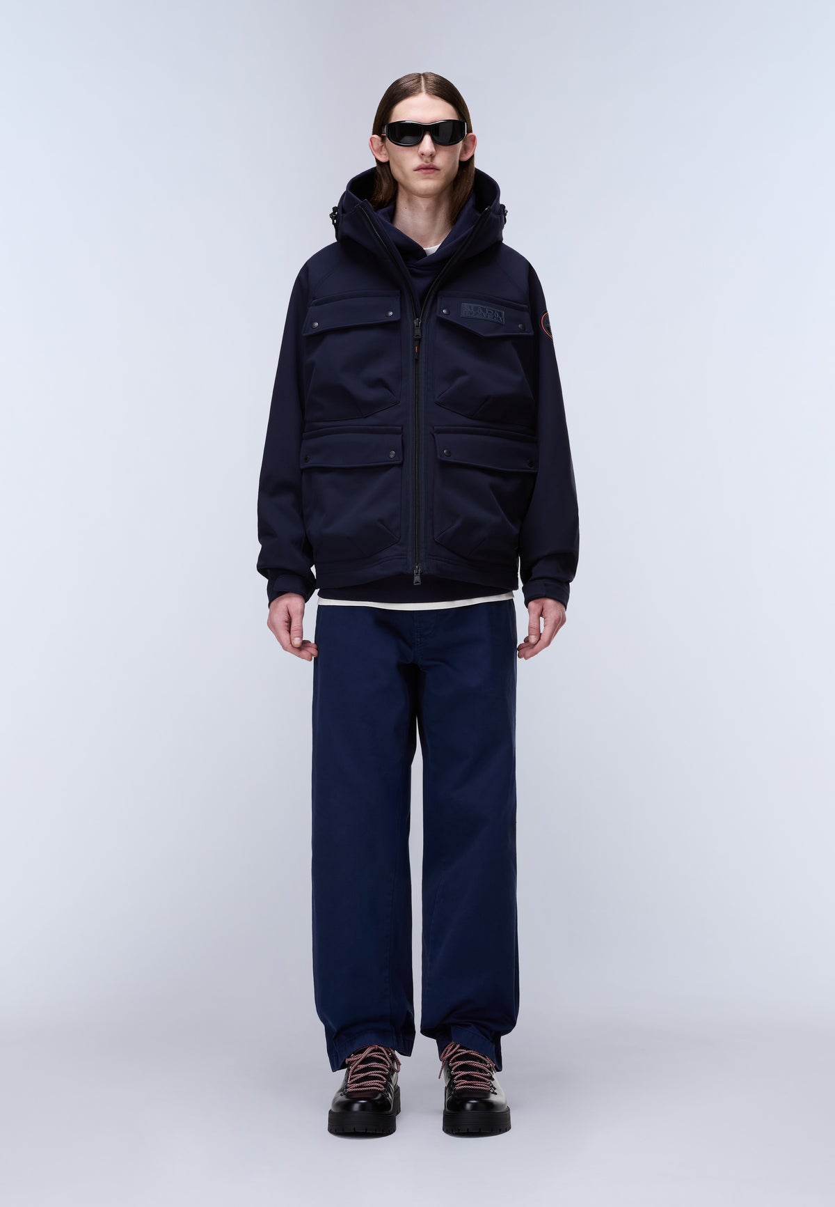 Rivalto Mono-Material Jacket Dark Blue - 3