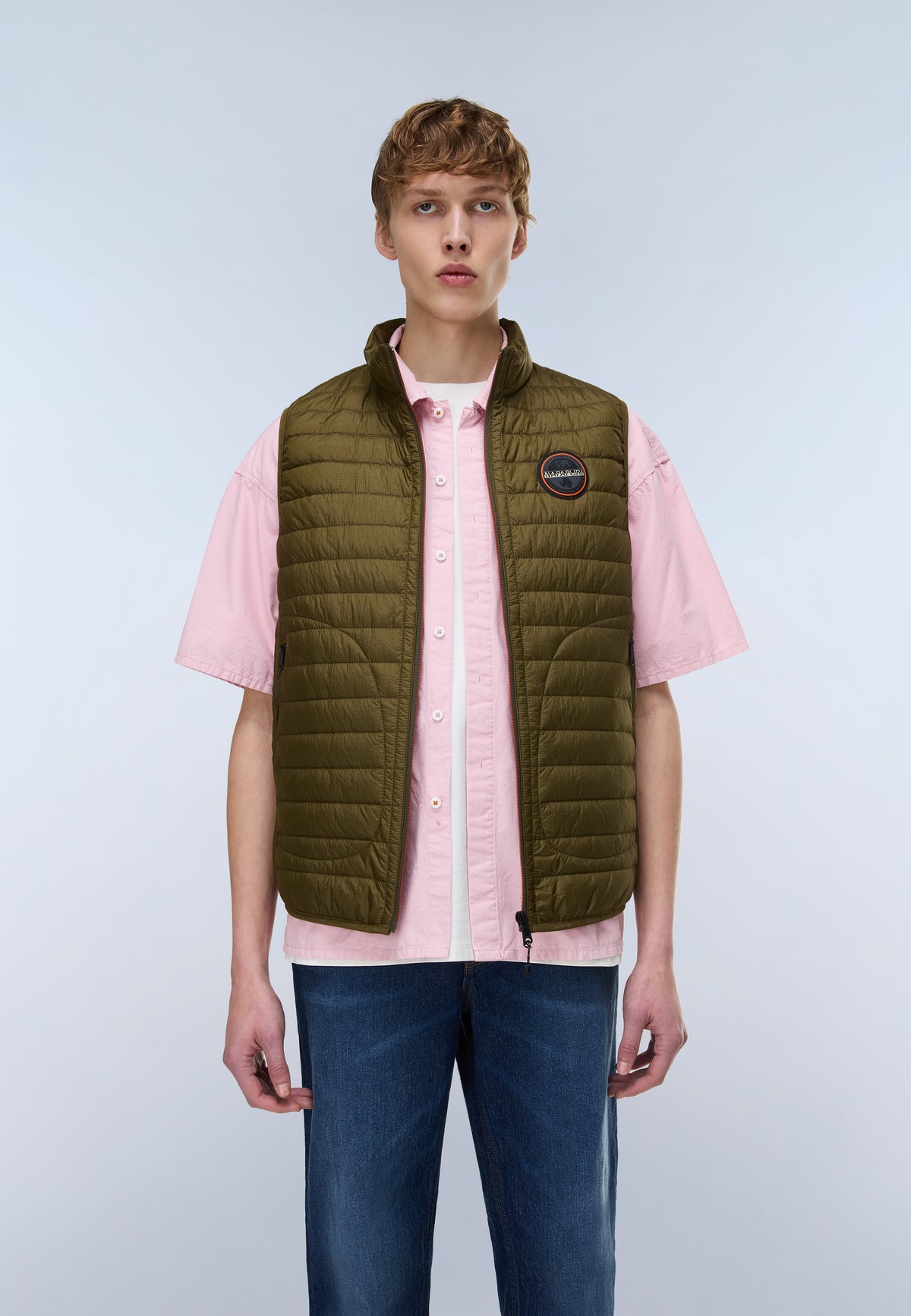 Amiata Vest Dark Green Olive - 3