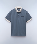 Zeri Short Sleeve Polo Shirt Grey - 1