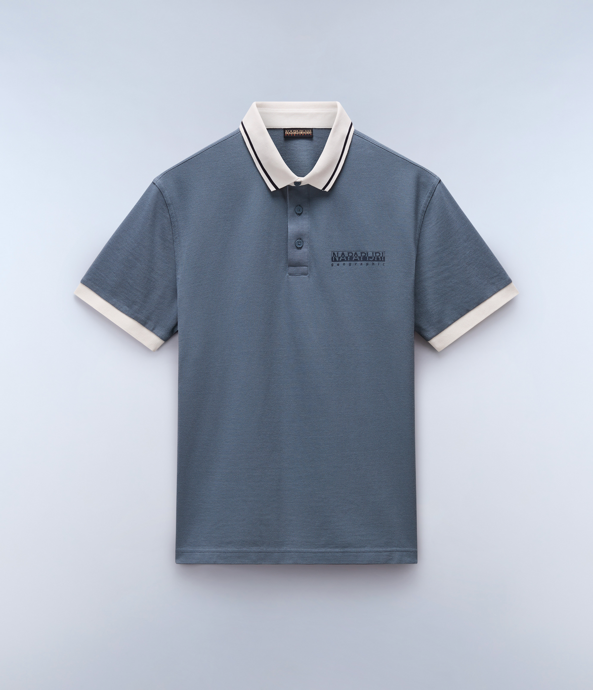 Zeri Short Sleeve Polo Shirt Grey - 1