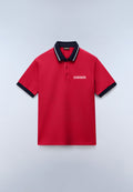 Zeri Short Sleeve Polo Shirt Red - 1