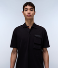 Rivalto Short Sleeve Polo Shirt Black - 2