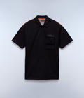 Rivalto Short Sleeve Polo Shirt Black - 1