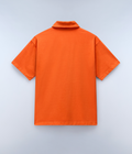 Cortona Summer Short Sleeve Polo Shirt Orange Red - 6