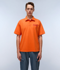 Cortona Summer Short Sleeve Polo Shirt Orange Red - 4