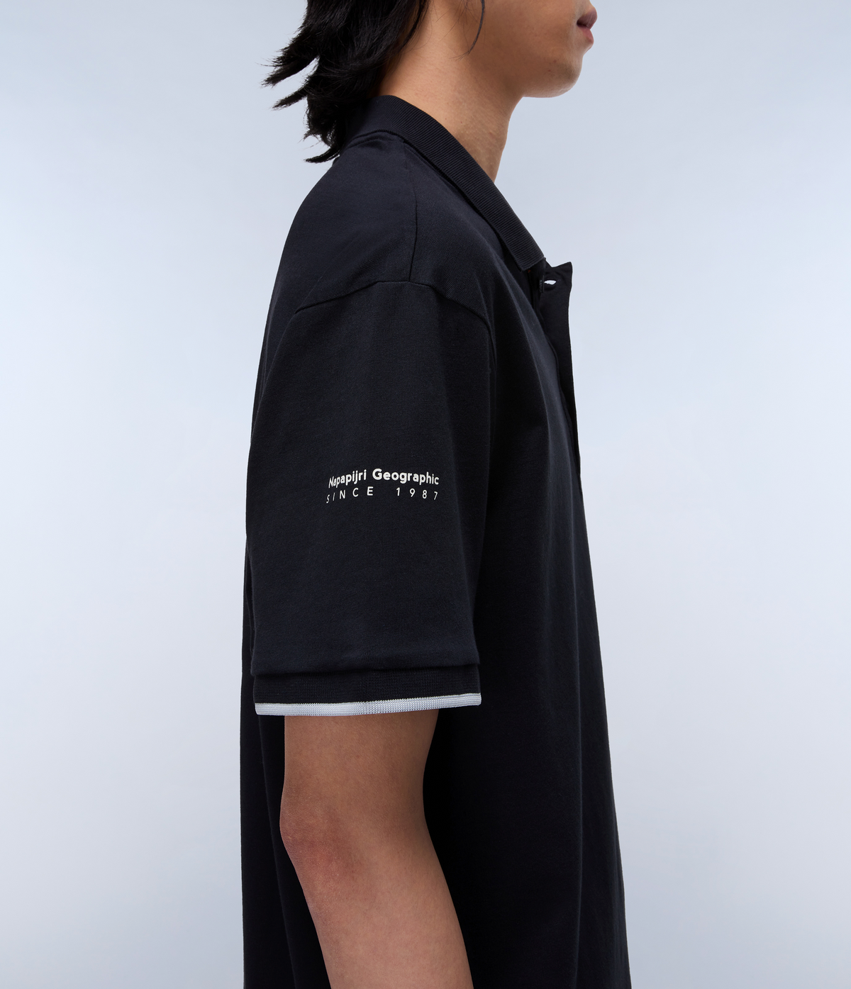 Poloshirt Badge Sommer mit Kurzen Ärmeln  - 6
