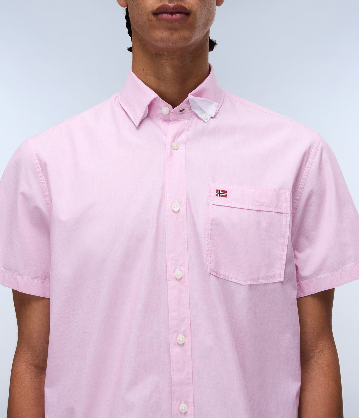 Terra Short Sleeve Shirt Pink - 5