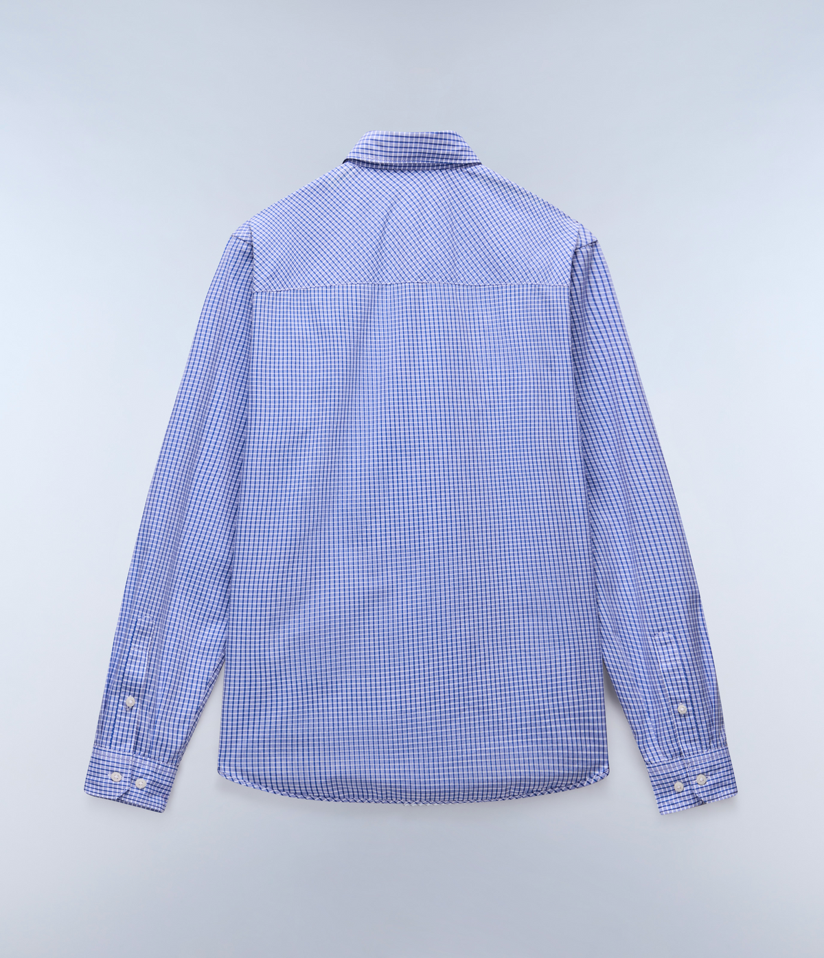 Terra Long Sleeve Shirt Blue Check CBM - 4