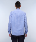 Terra Long Sleeve Shirt Blue Check CBM - 3