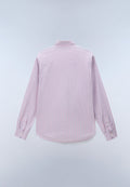 Camicia in Popeline di Cotone a Maniche Lunghe Terra  - 2