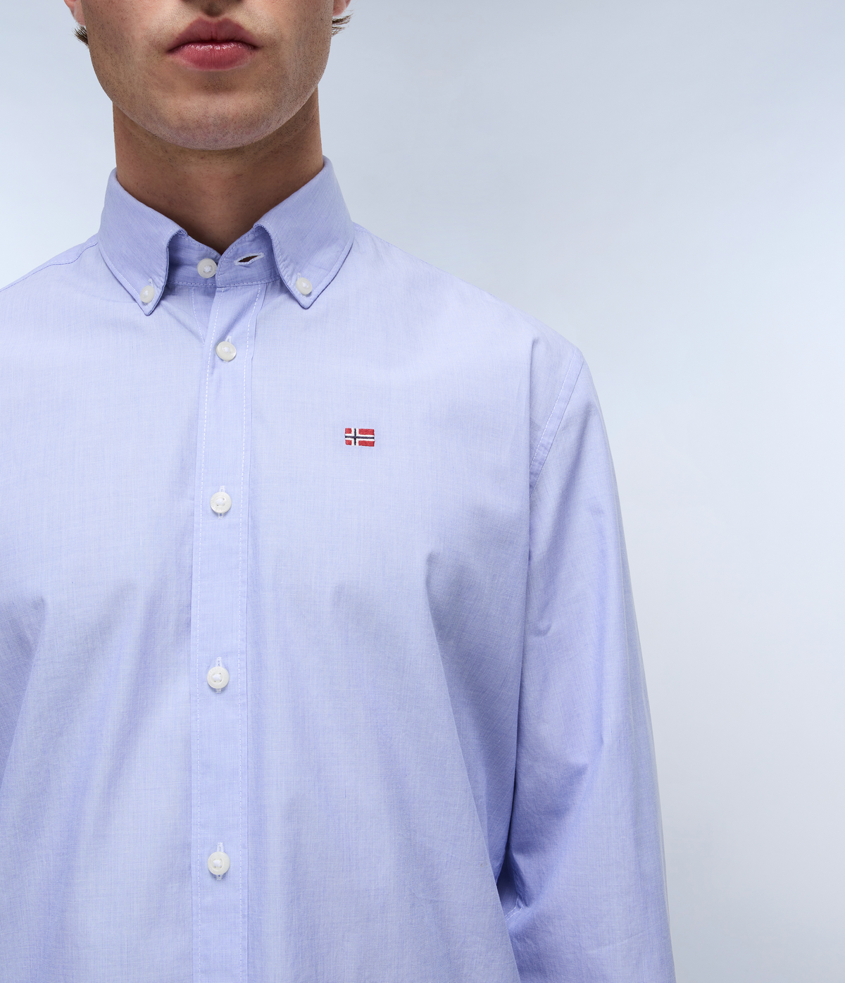 Terra Long Sleeve ShirtLight Blue
