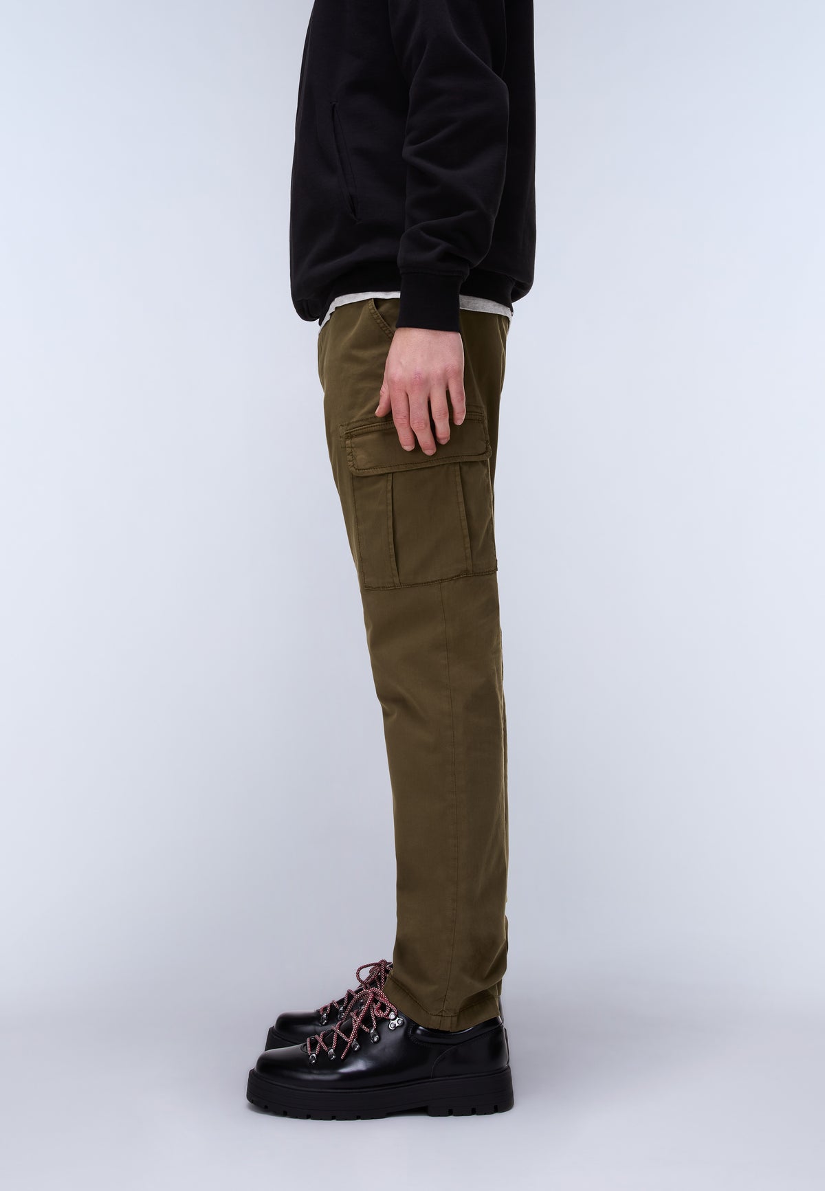 Pantalón Cargo de Verano Yasuni Verde Oliva Scuro - 3