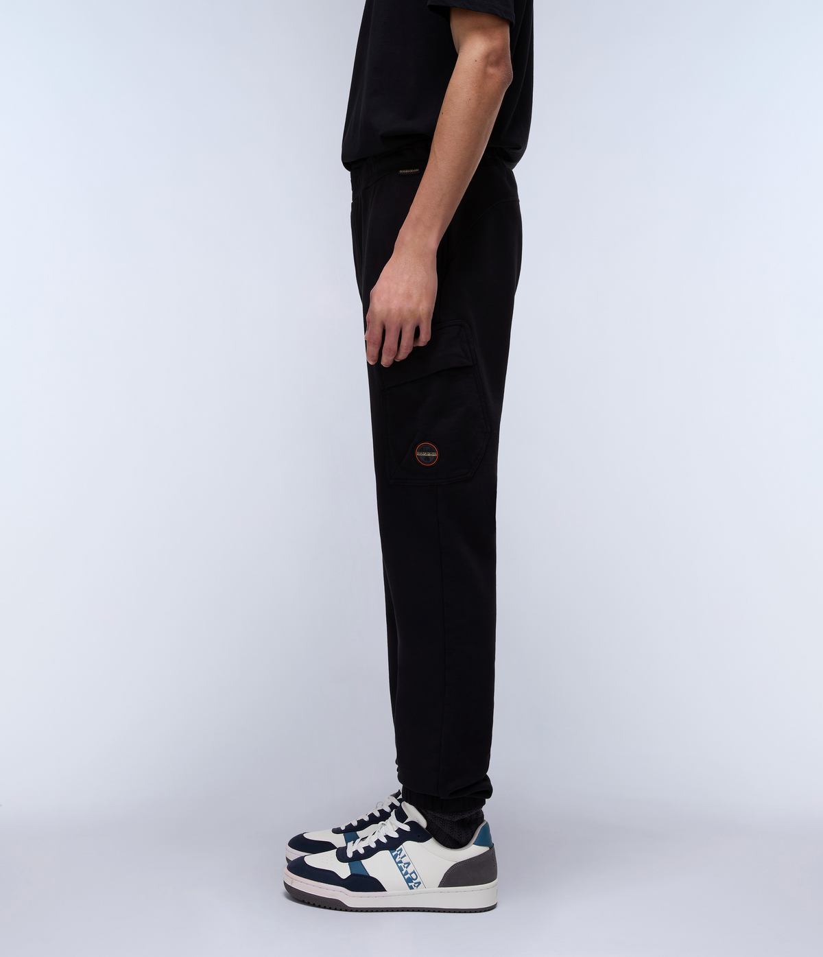 Badge Summer Cargo JoggersBlack