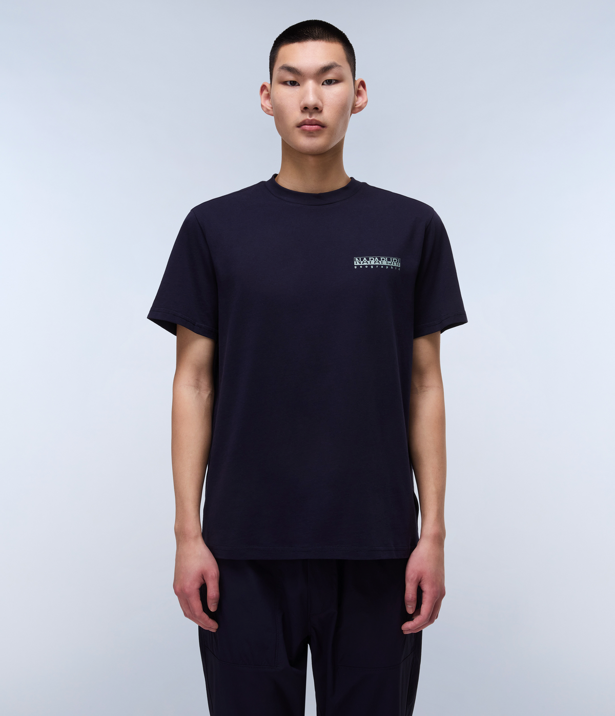 Dati Short Sleeve T-Shirt Dark Blue - 2