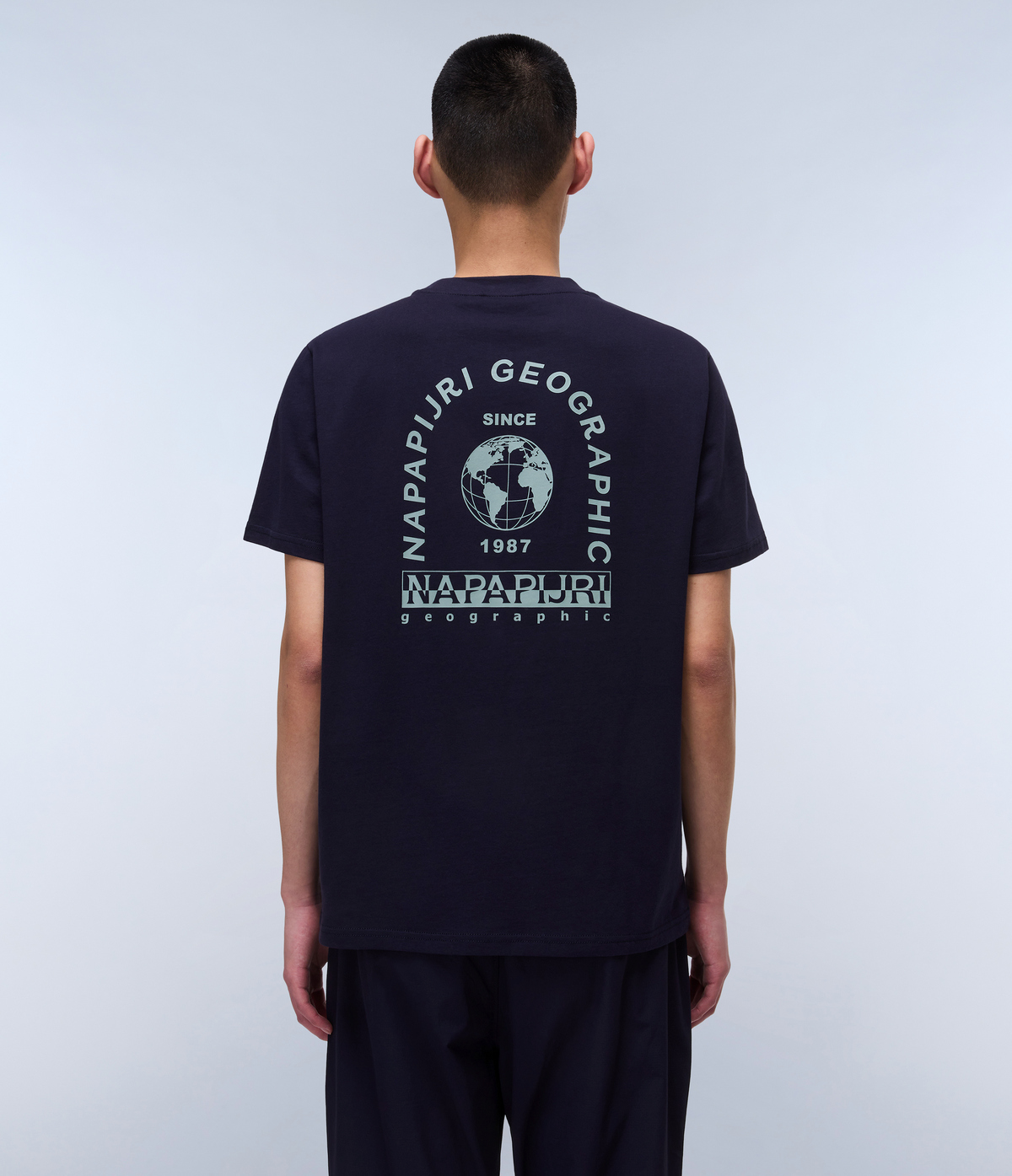 Dati Short Sleeve T-Shirt Dark Blue - 3