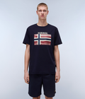 Lari Short Sleeve T-Shirt Dark Blue - 3