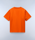 Tusco Short Sleeve T-Shirt Orange Red - 6