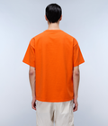Tusco Short Sleeve T-Shirt Orange Red - 5