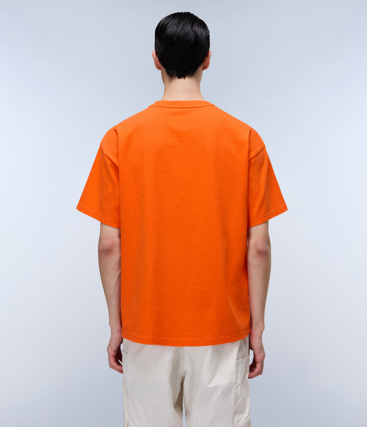 Tusco Short Sleeve T-Shirt Orange Red - 5