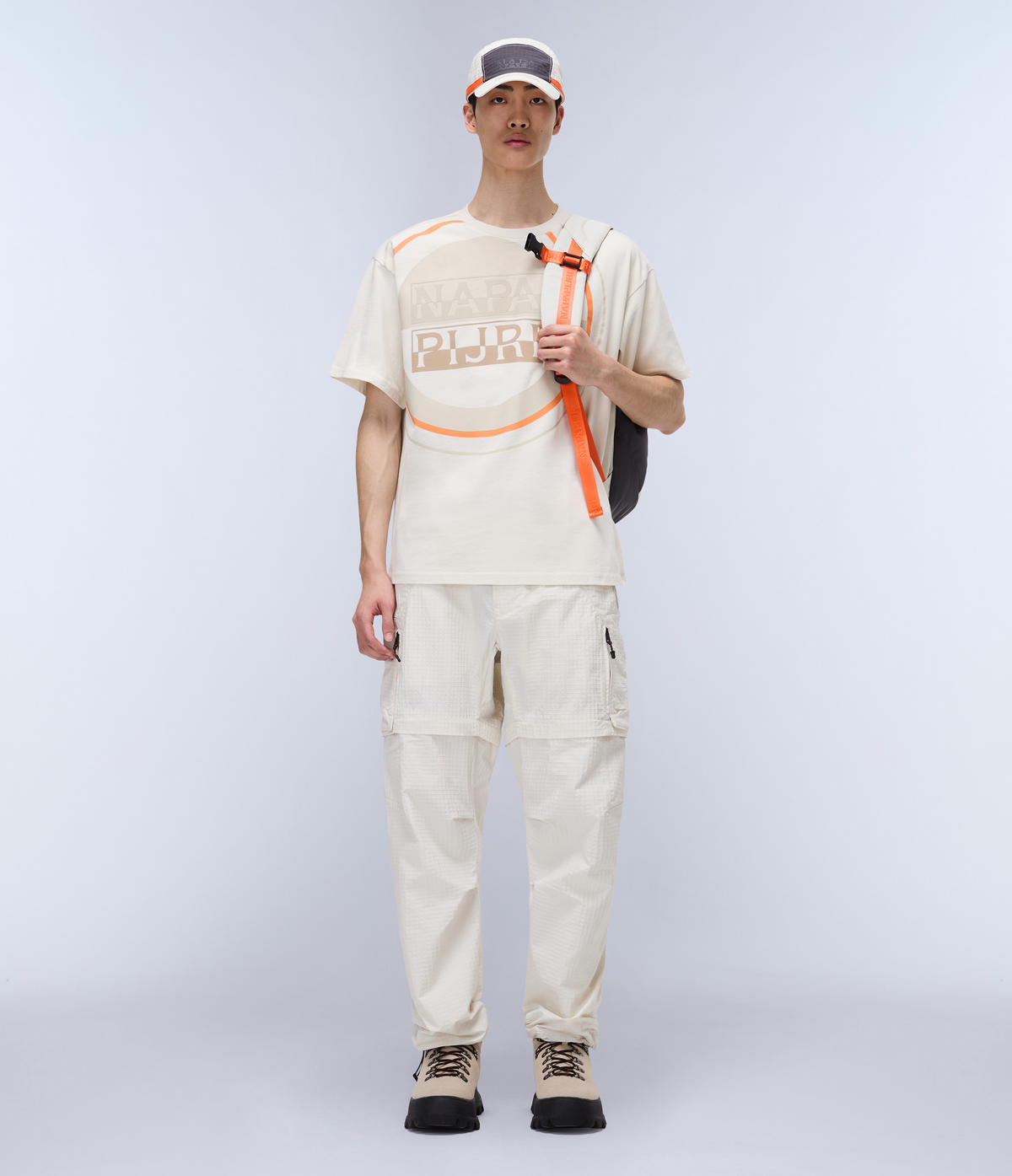 Tusco Short Sleeve T-Shirt Beige - 3