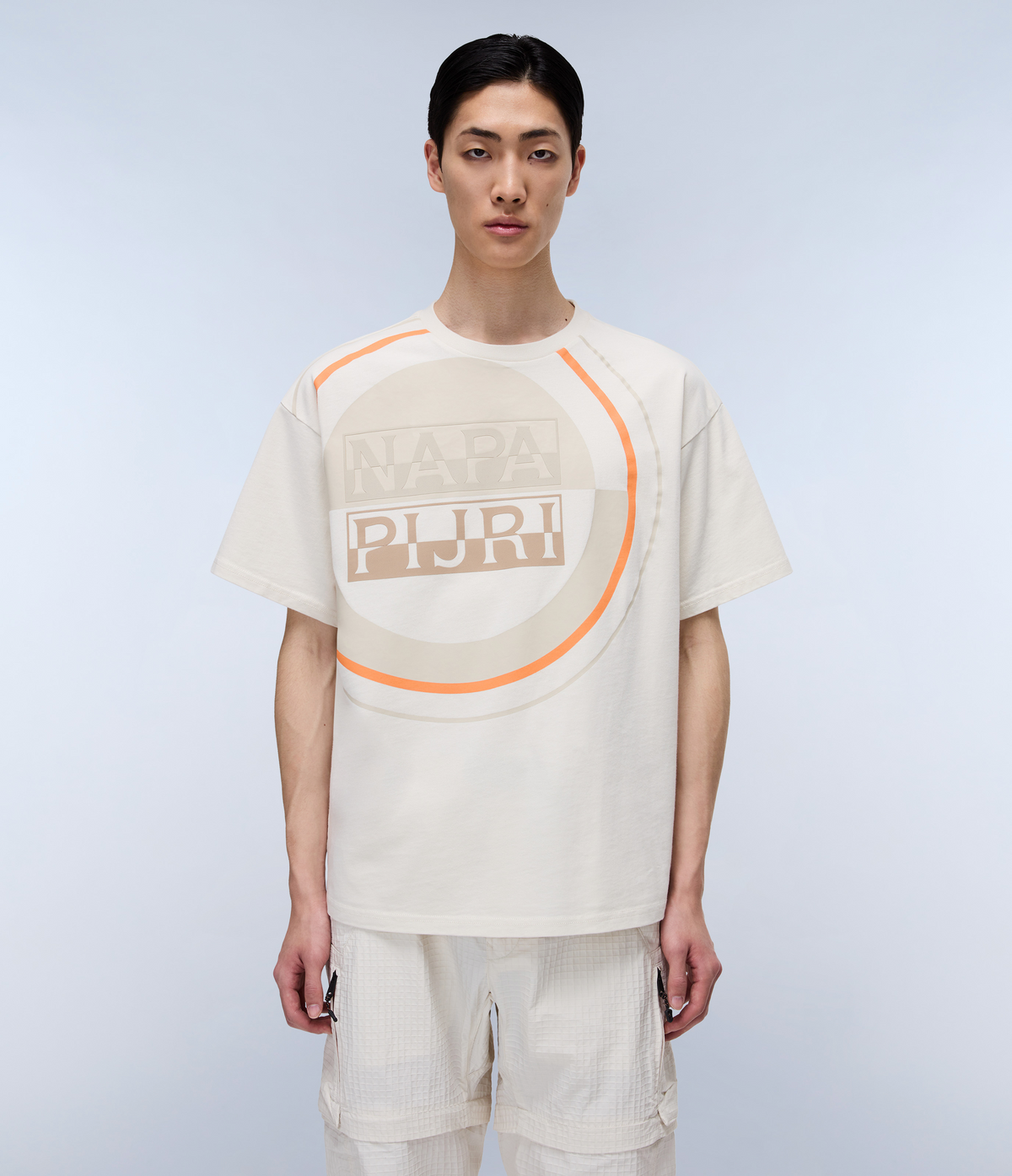 Tusco Short Sleeve T-Shirt Beige - 4