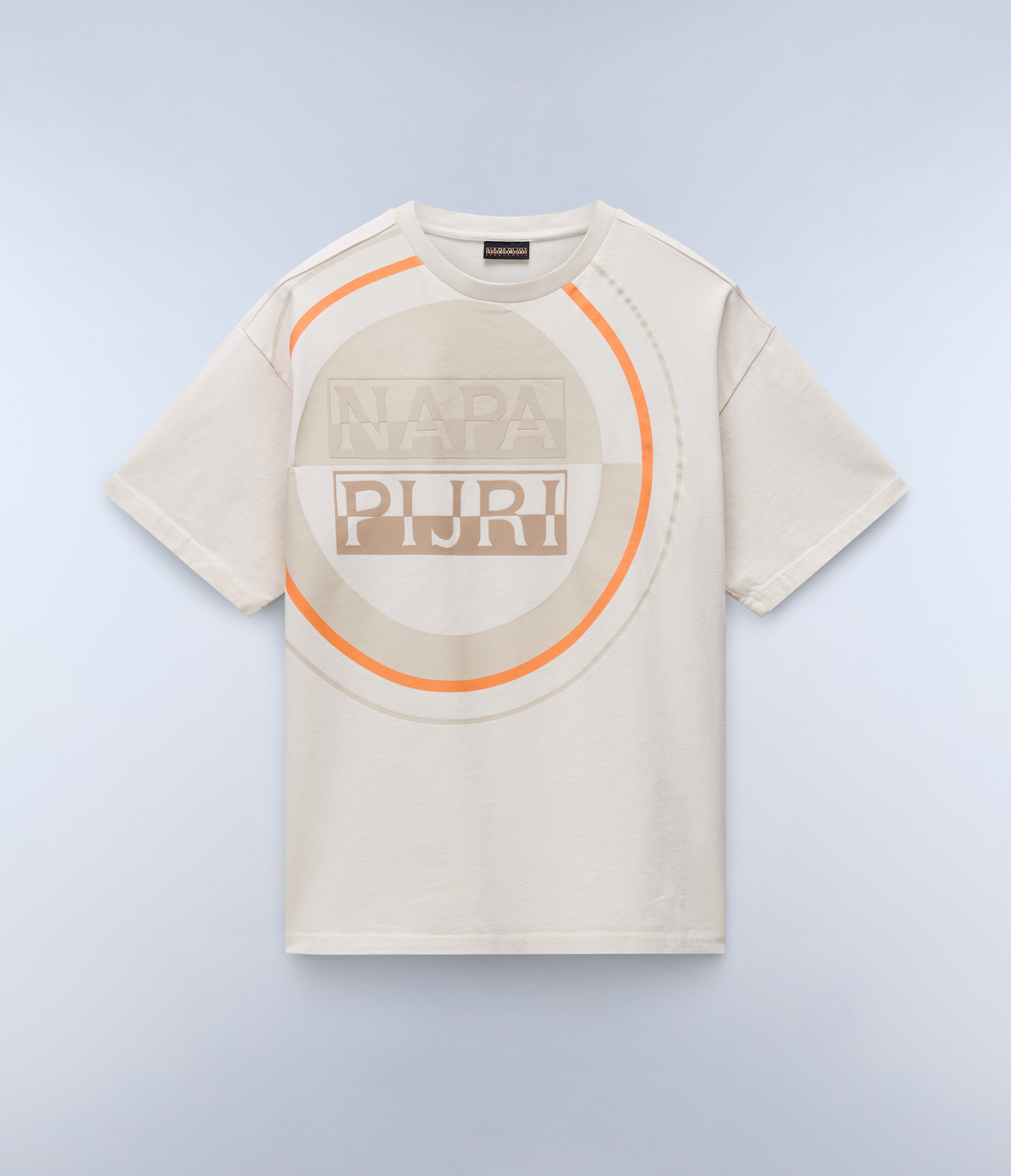 Tusco Short Sleeve T-Shirt Beige - 1