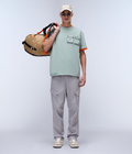 Rivalto Short Sleeve T-Shirt Green Mil - 3