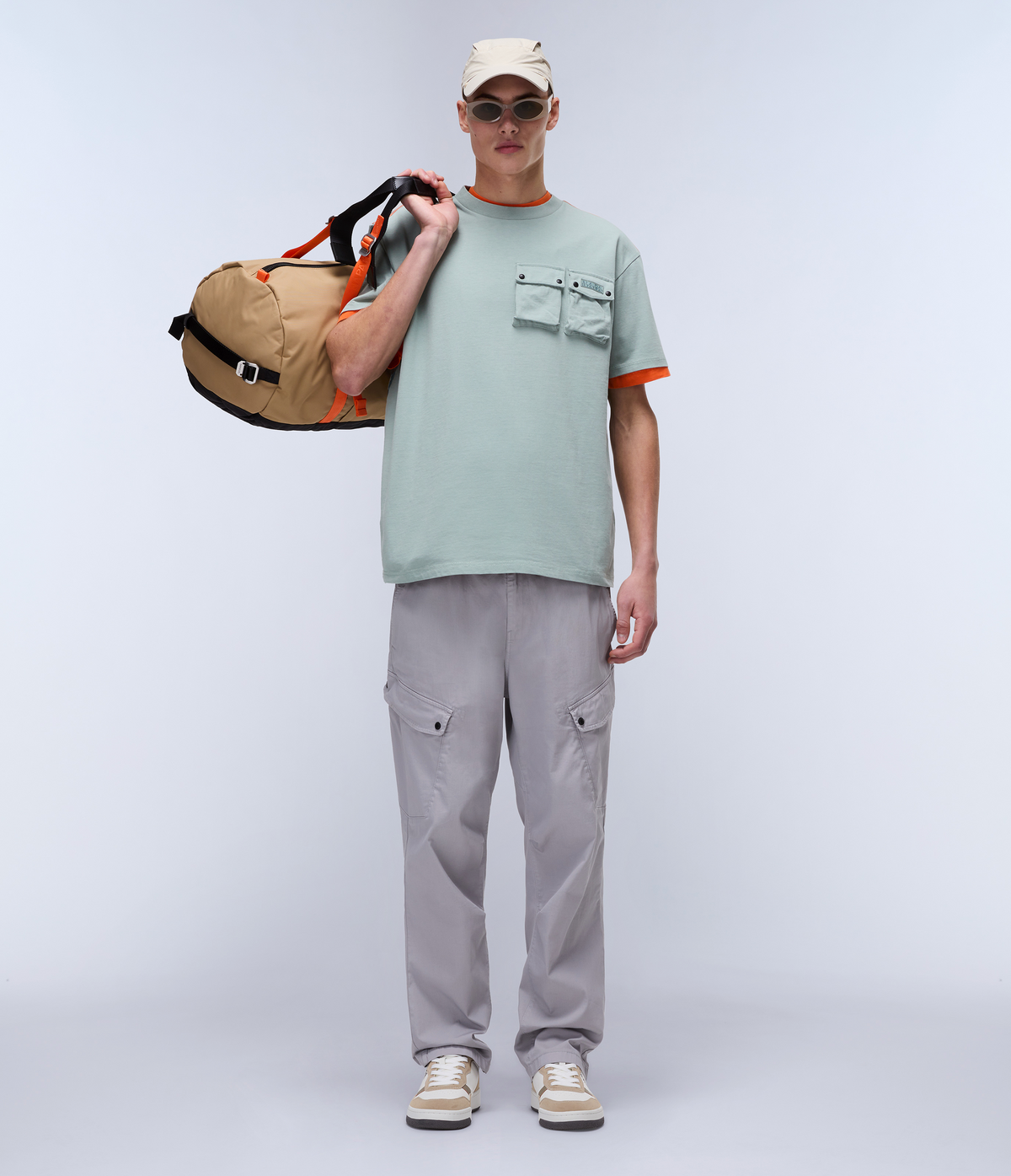 Rivalto Short Sleeve T-Shirt Green Mil - 3