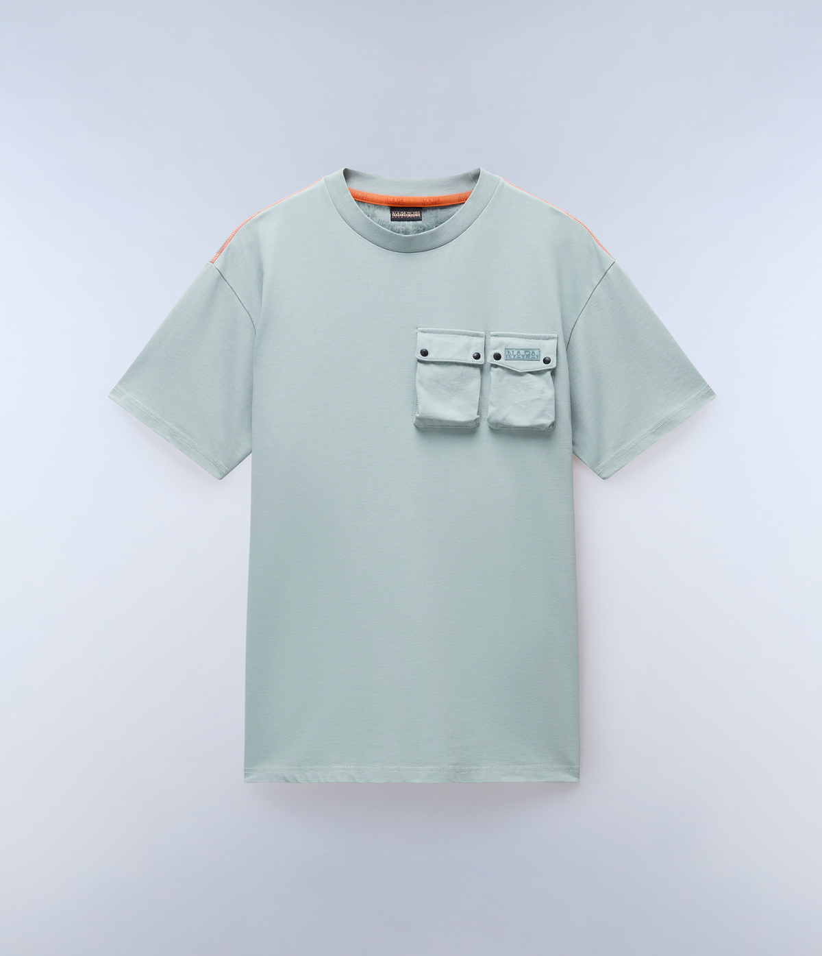 Rivalto Short Sleeve T-Shirt Green Mil - 1