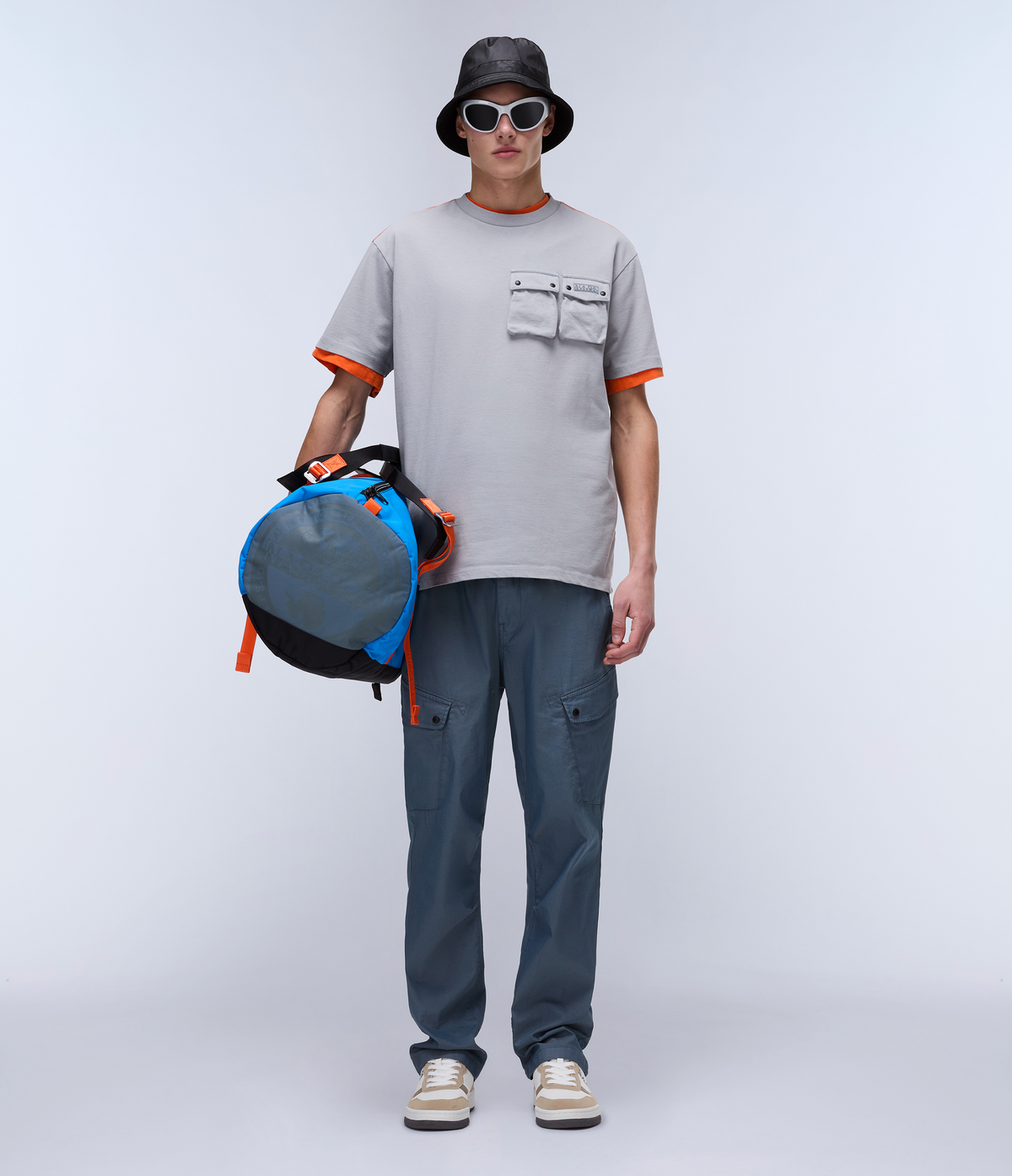 Rivalto Short Sleeve T-Shirt Light Grey - 3