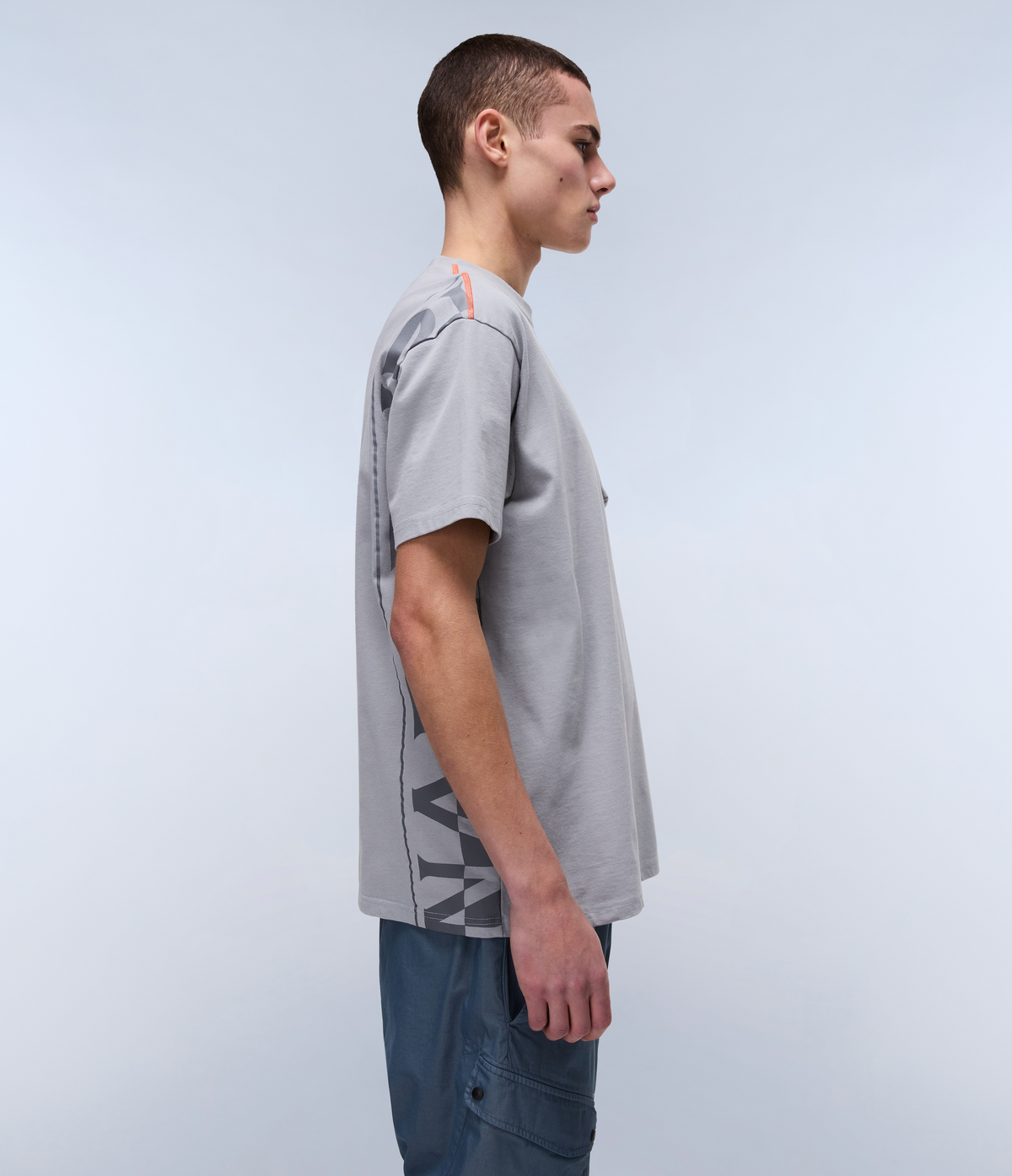 Rivalto Short Sleeve T-Shirt Light Grey - 5