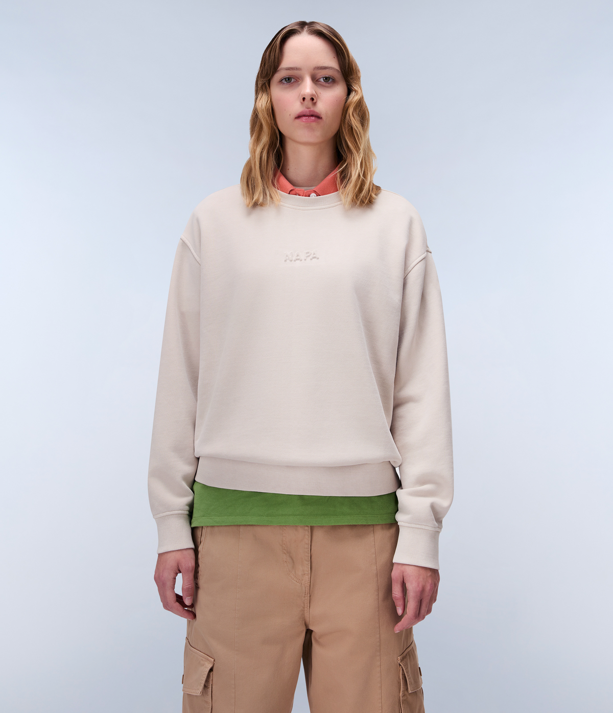 Sweat-Shirt Azure French Terry