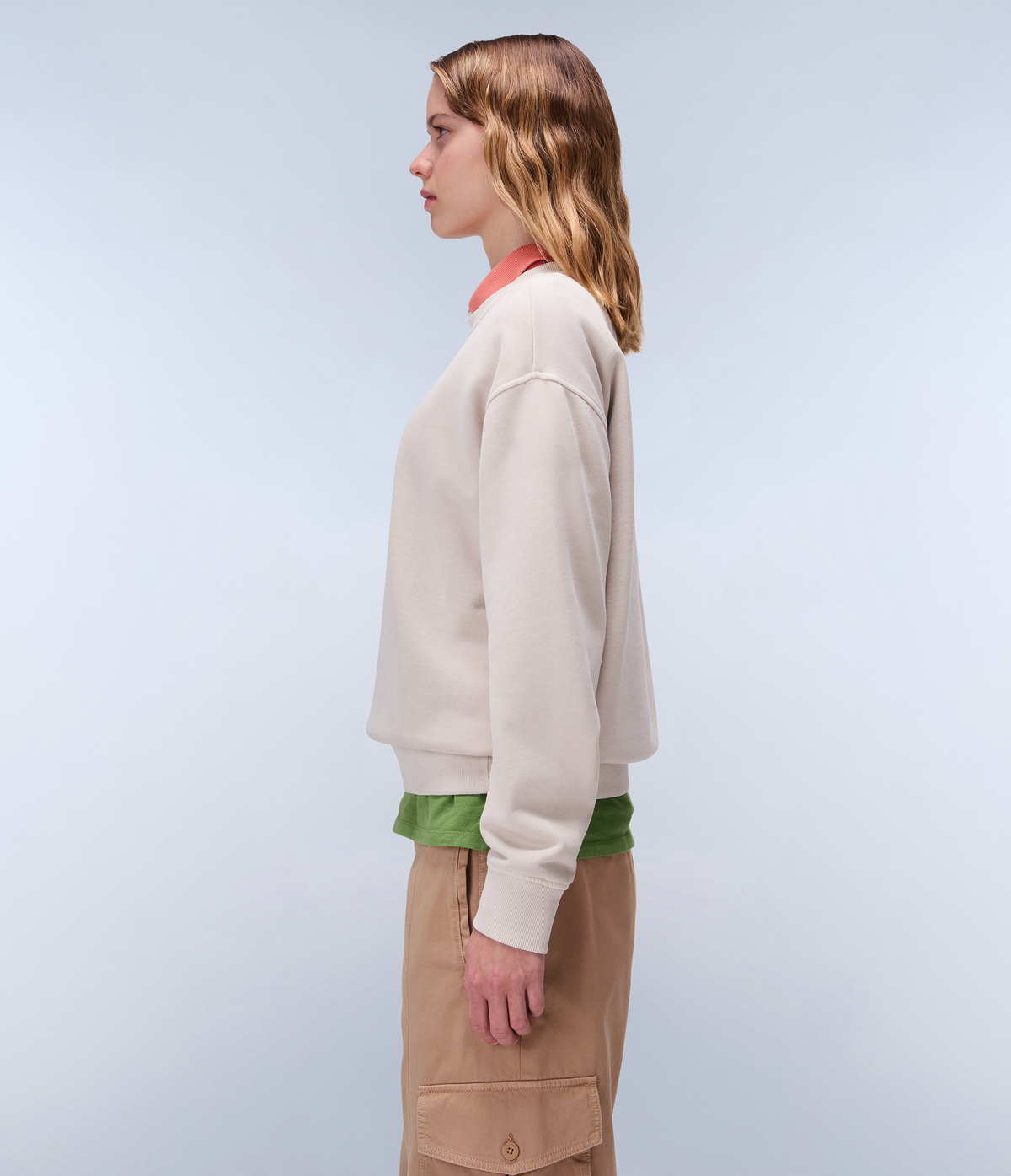 Sweat-Shirt Azure French Terry
