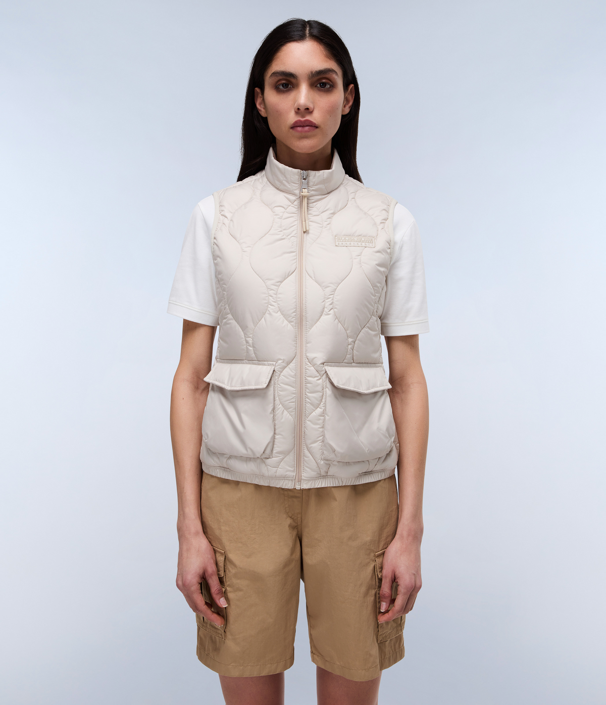 Gilet Sans Manches Court Belle