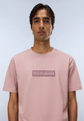 Box Logo Short Sleeve T-Shirt Pink - 2