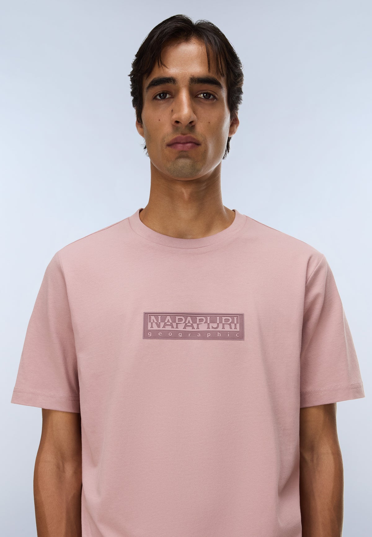 Box Logo Short Sleeve T-Shirt Pink - 2