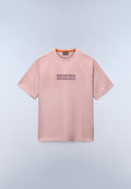 Box Logo Short Sleeve T-Shirt Pink - 1