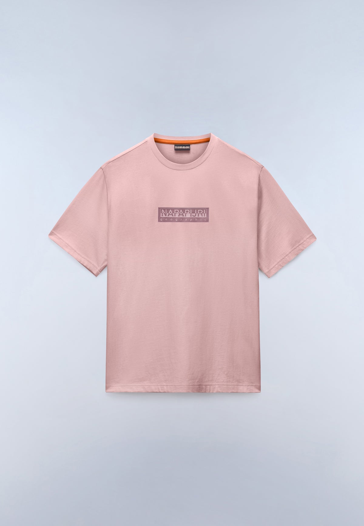 Box Logo Short Sleeve T-Shirt Pink - 1